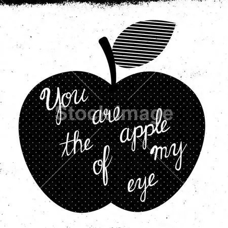 “you are the apple of my eye”可不是“在我眼里你是苹果”！